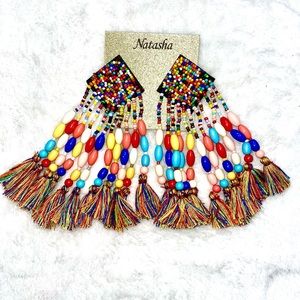 Natasha Beaded Earrings Boho